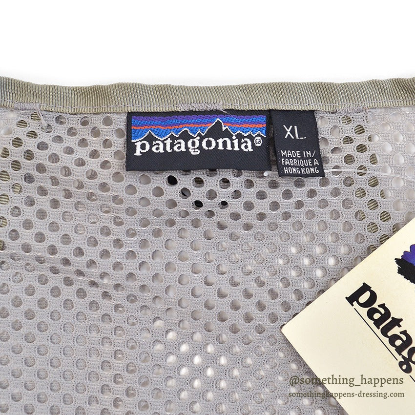 1980's DEADSTOCK PATAGONIA MESH MASTER FISHING VEST ... XL