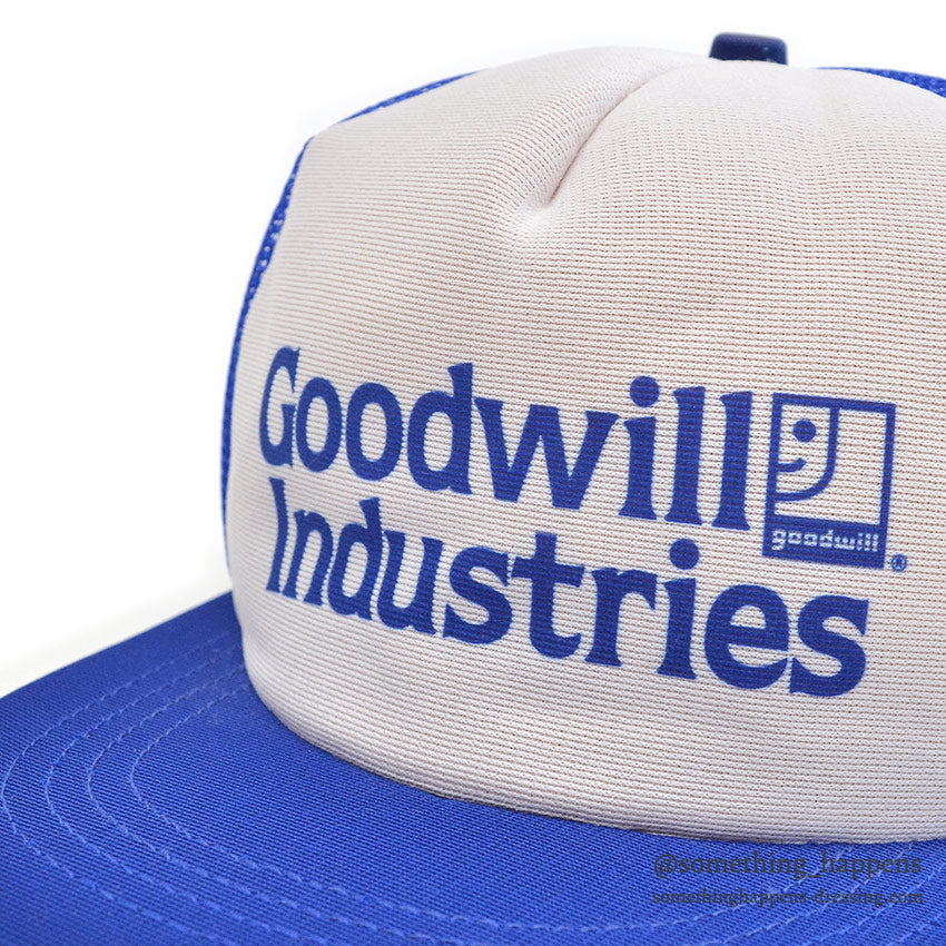 1980's~ DEADSTOCK GOODWILL MESH CAP...