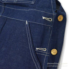 1950's DEADSTOCK SMITH'S DENIM OVERALL ... W40/L29