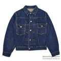 1950's LEVI'S 507BXX DENIM JACKET BOY'S MODEL / LEATHER PATCH...