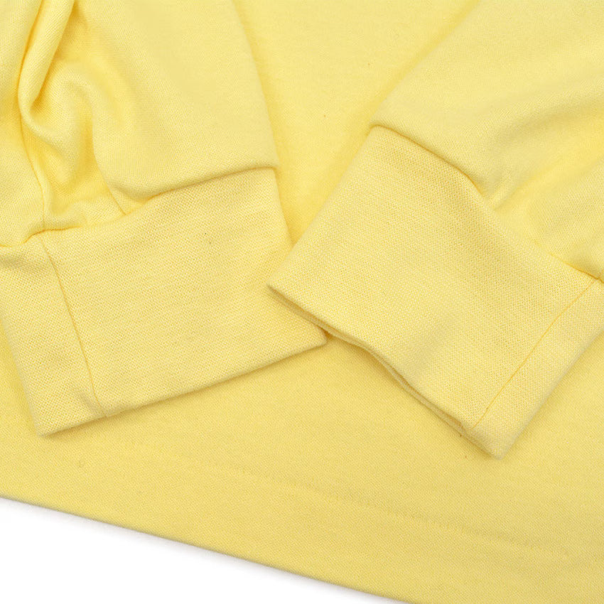 1980's~ EDDIE BAUER YELLOW TURTLE NECK TEE...L