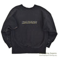 1990's CHAMPION SALOMON REVERSE WEAVE SWEAT SHIRT / BLACK ... L