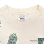 1990's REL-E-VANT PRODUCTS BOTANICAL ART PRINT T-SHIRT ... XL