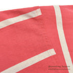 ~1990's GAP PINK/WHITE STRIPE COTTON T-SHIRT ... M