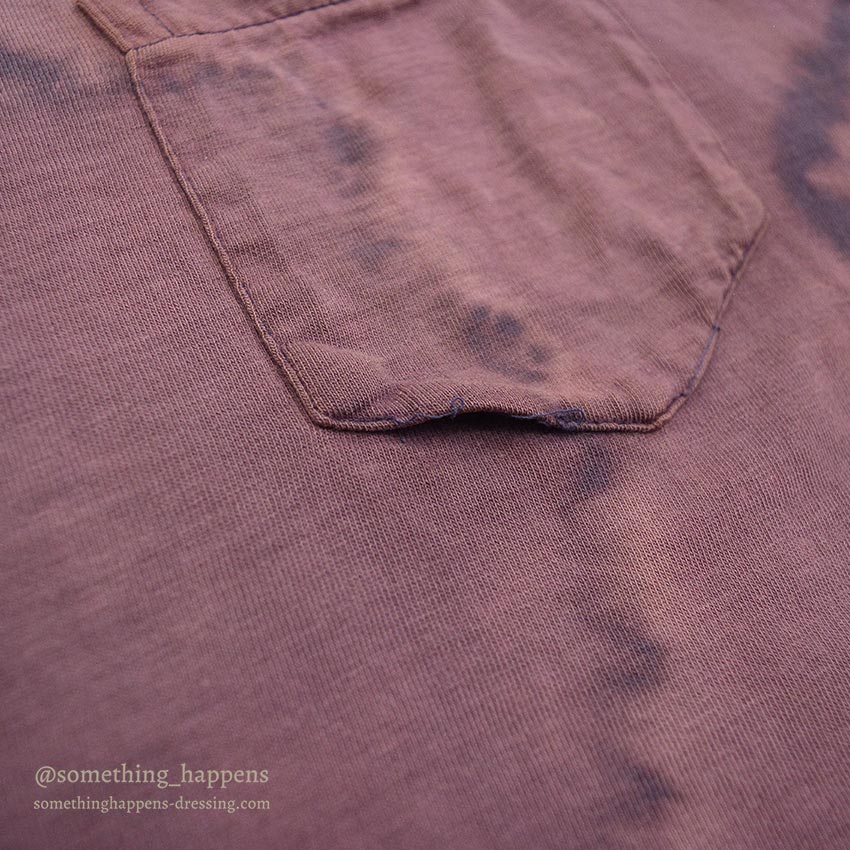 1960's~ TOWNCRAFT TIE DYE POCKET T-SHIRT ... XL