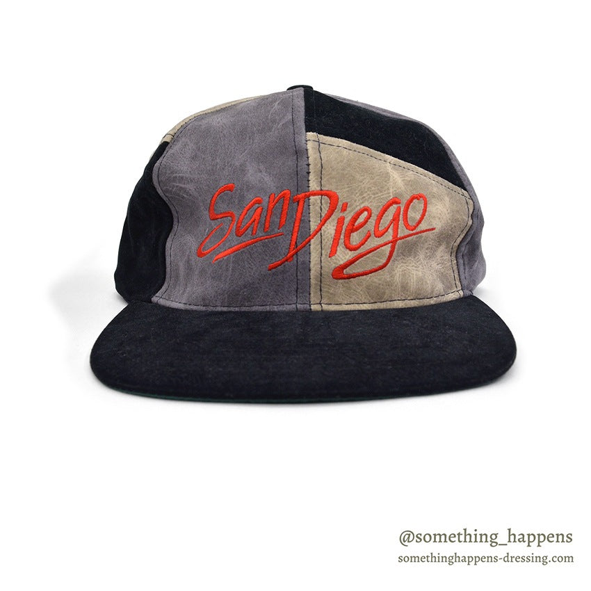 1990's DEADSTOCK SAN DIEGO PATCHWORK CAP...