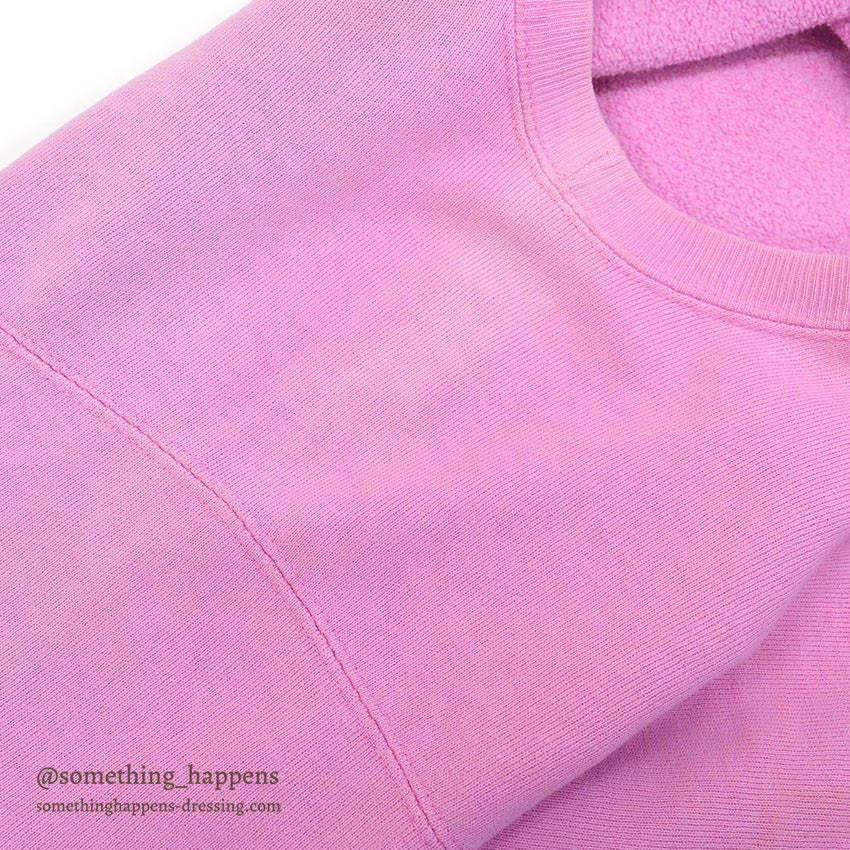 1990's CHAMPION REVERSE WEAVE SWEAT SHIRT / PINK ... L