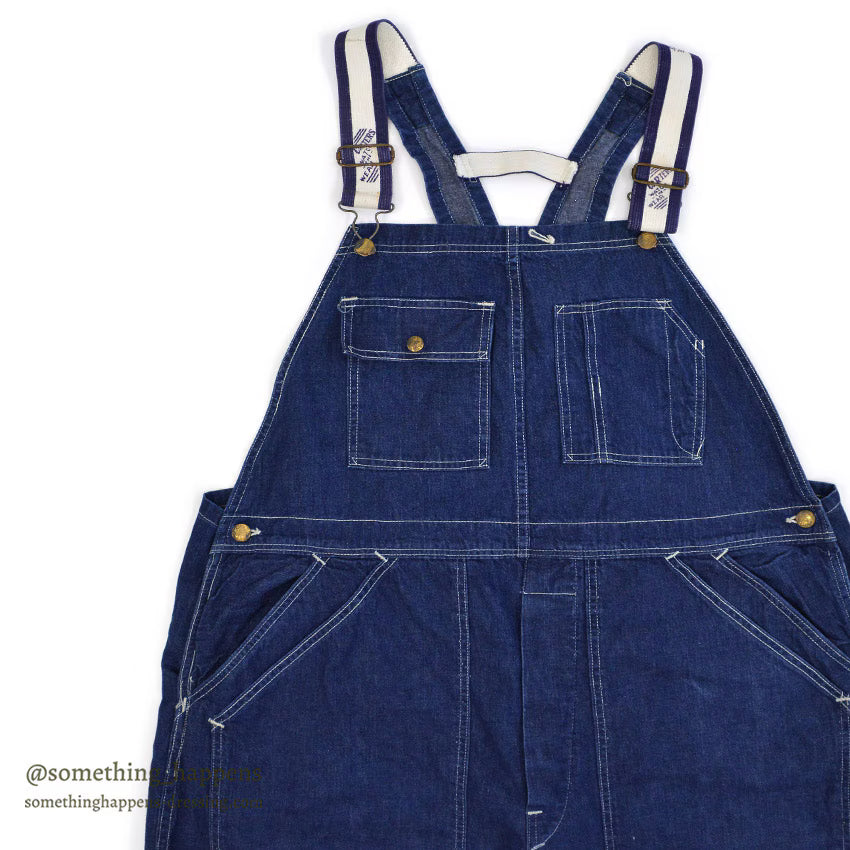 1950's CARTER'S DOUBLE KNEE DENIM OVERALL ... W44/L31