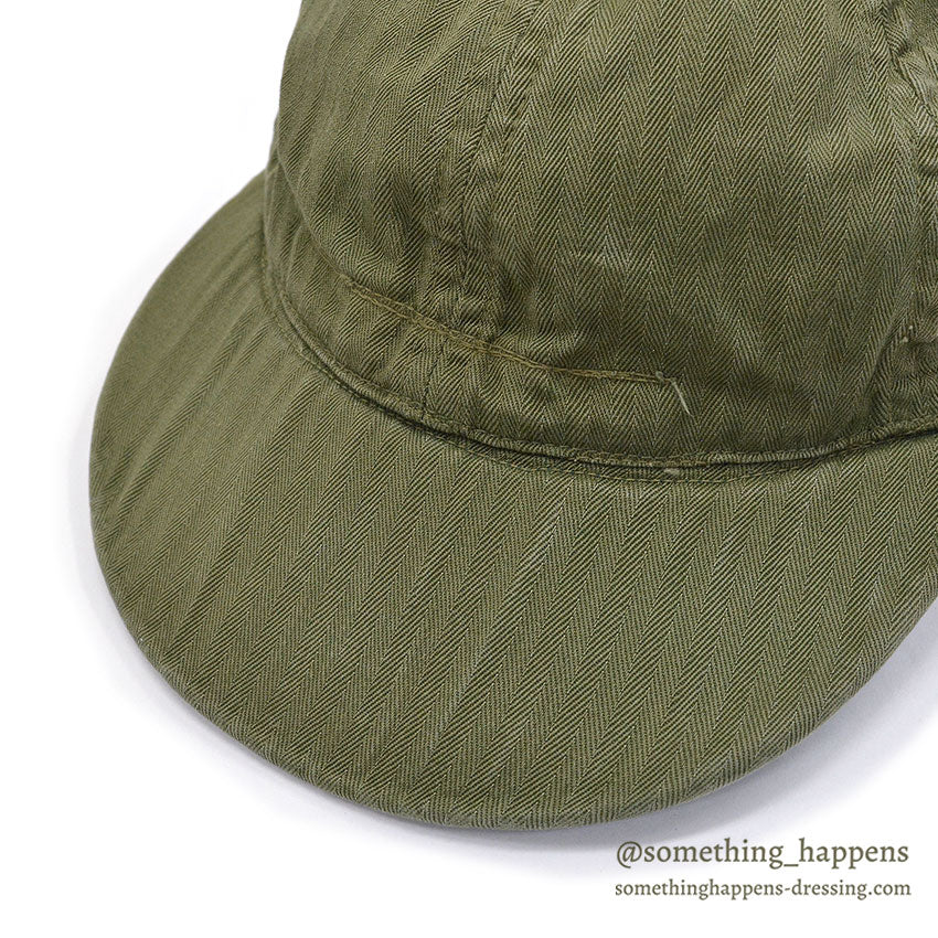 1940's U.S.NAVY N-3 HBT CAP ... 約56cm