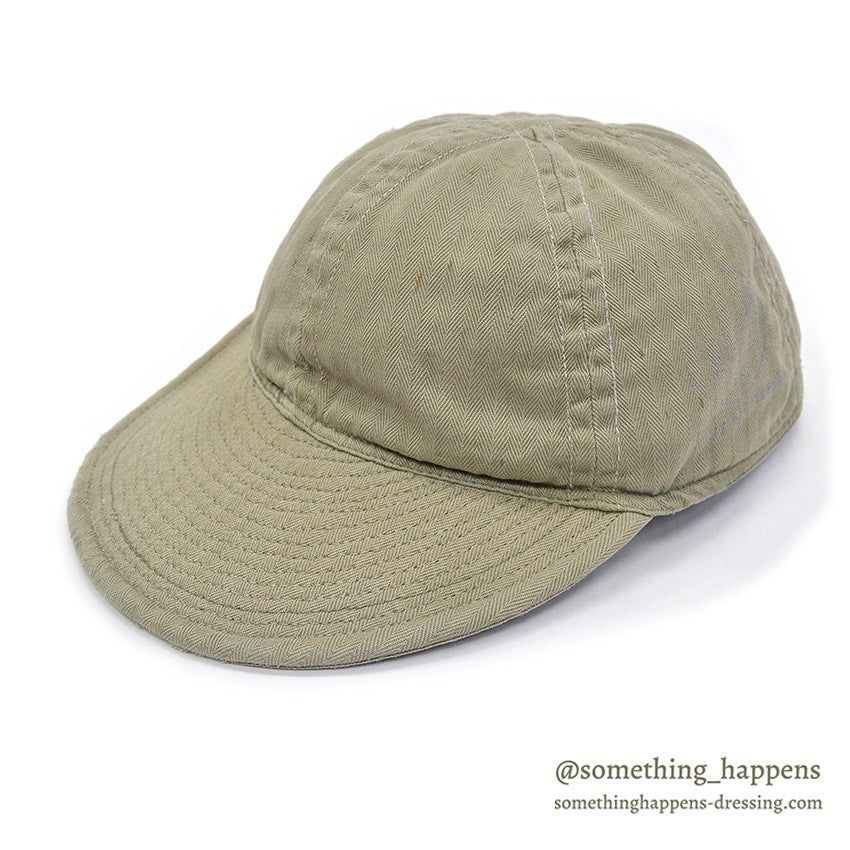 1940's U.S.ARMY AIR FORCES A-3 HBT CAP ... 約60cm