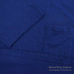 1990's~ GAP BACK PRINT POCKET T-SHIRT / BLUE ... M