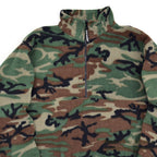 BLACK MOUNTAIN WOODLAND CAMO FLEECE JACKET...L