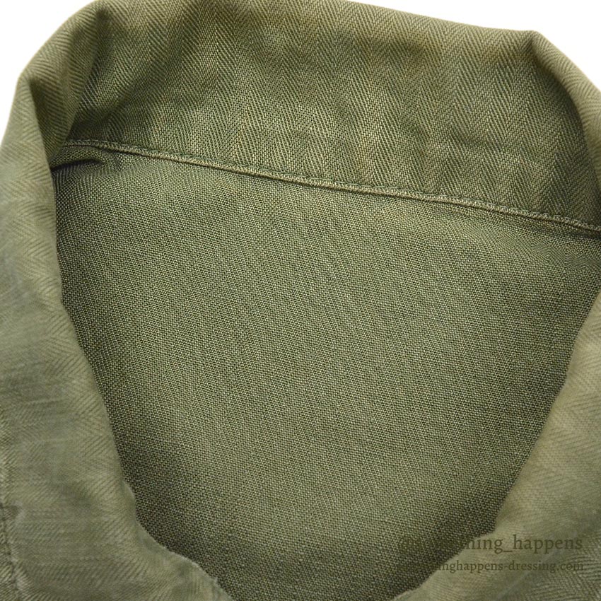 1940's BRITISH ARMY WW2 WAR AID HBT JACKET / US MADE...