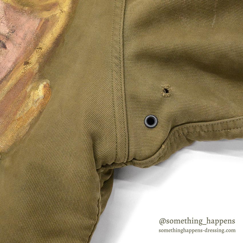 1940's WW2 N-1 DECK JACKET / PORTRAIT PAINT, SUPER RARE...