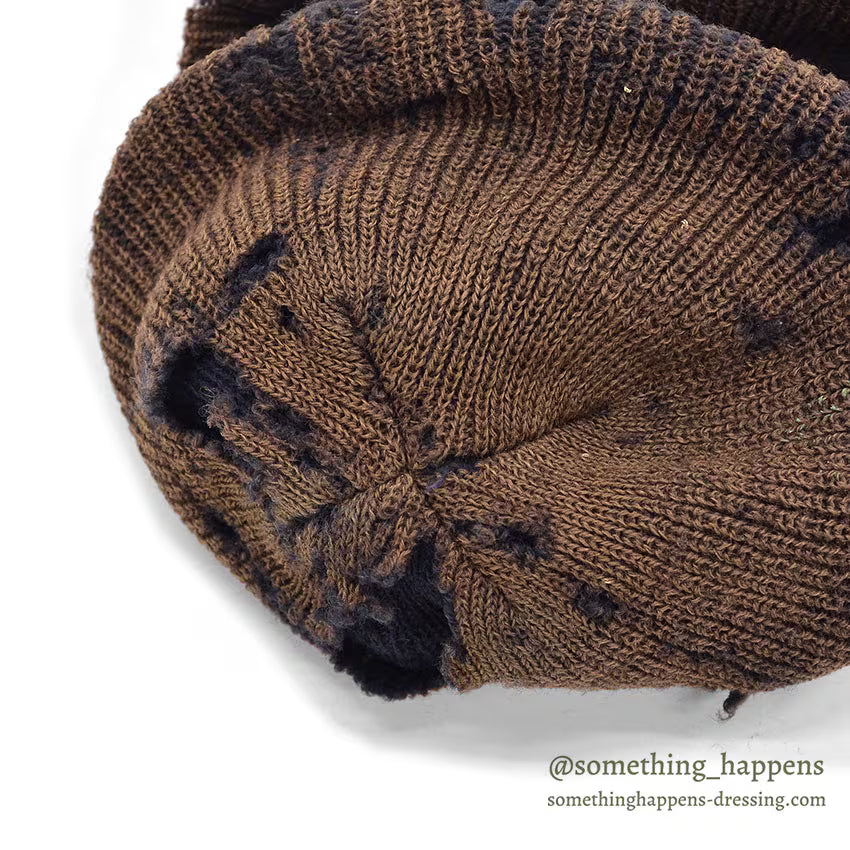 Around 1970's USNAVY FADED WATCH CAP / PERFECT PATINA... AS IS
