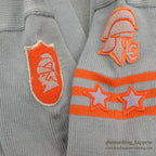 1950's ALBION AWARD SWEATER CARDIGAN / LONG...