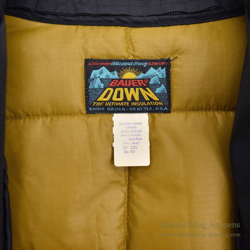 1960's DEADSTOCK LORD FORECASTER BAUER DOWN LINER COAT... 42