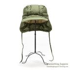 1960's EDDIE BAUER DOWN CAP / OLIVE...S