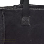 1980's~ JANTZEN BLACK COTTON TOTE BAG ...