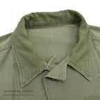 1950's USARMY UTILITY SHIRT MODIFIED FOR PERSONALIZED CYCLING SHIRT...