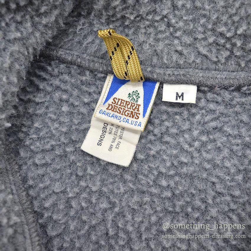 1980's SIERRA DESIGNS PILE JACKET...M