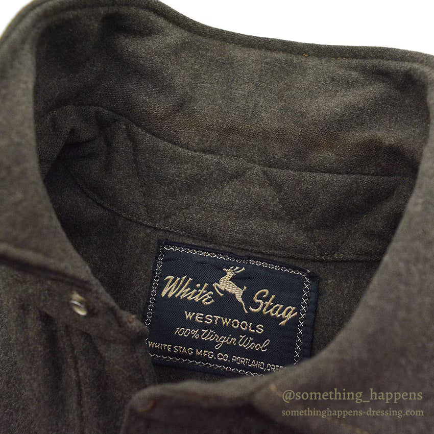 1950's WHITE STAG SINGLE MACKINAW CRUISER JACKET ...