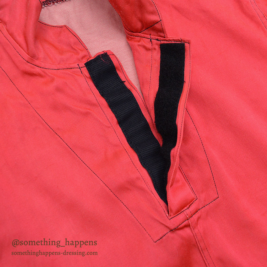 1960's U.S.NAVY JUMPER, IDENTIFICATION FLIGHT DECK SUMMER / RED ... M