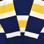 1980's GAP WIDE STRIPED COTTON TURTLE NECK TEE...XL