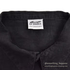 1990's CP SHADES LINEN JACKET / BLACK...M