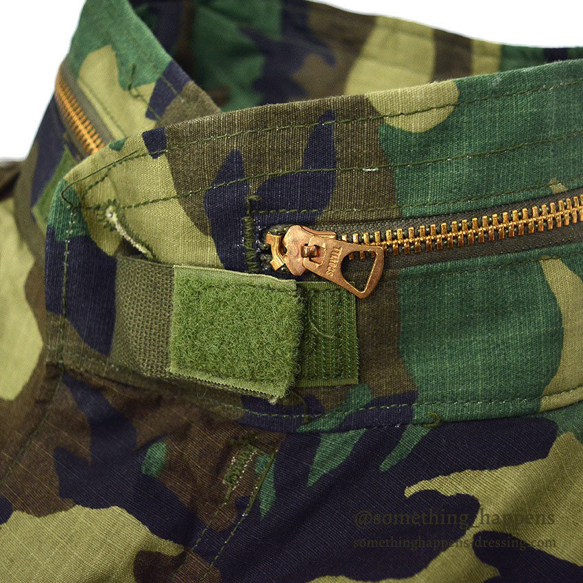 1980's DEDSTOCK CIVILIAN M-65 LC-1 LEAF CAMO JACKET / RDF... MR