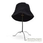 1980's~ EDDIE BAUER CORDUROY HAT / BLACK...
