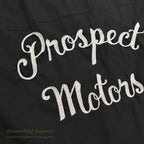 1980's KING LOUIE PROSPECT MOTORS TWO-TONE BOWLING SHIRT... XL