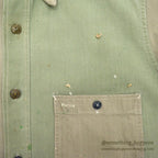 1940's WASHINGTON DEE CEE TWO-TONE HBT SHIRT / EXTREMELY RARE ...