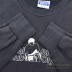 1980's~ HANES CAPITAL BICYCLING CLUB OLYMPIA L/S T-SHIRT / CUSTOMIZED POCKETS ... XL