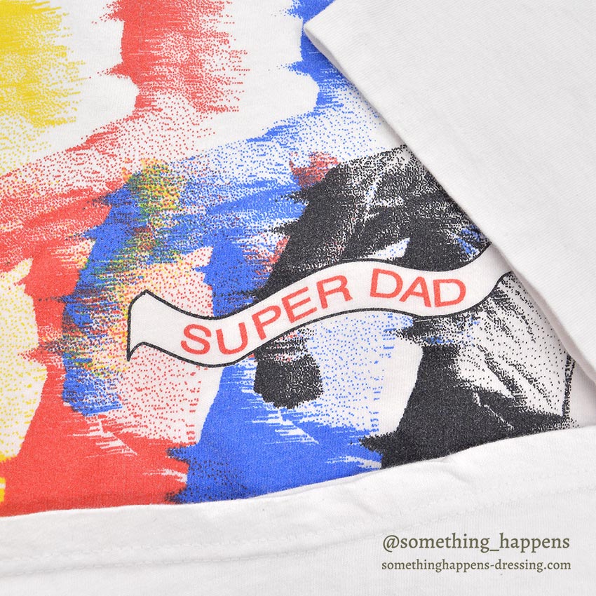 1990's HANES SUPER DAD T-SHIRT... L