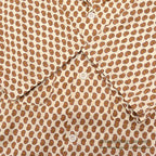 1960's KEY WEST PAISLEY-LIKE PATTERN SHIRT / BROWN ... M