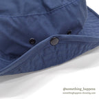 1980's DEADSTOCK COLUMBIA TECHNICLOTH SUN HAT / NAVY ... L