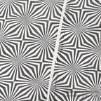1990's ANDAZIA GEOMETRIC OPTICAL PATTERN ART T-SHIRT... L