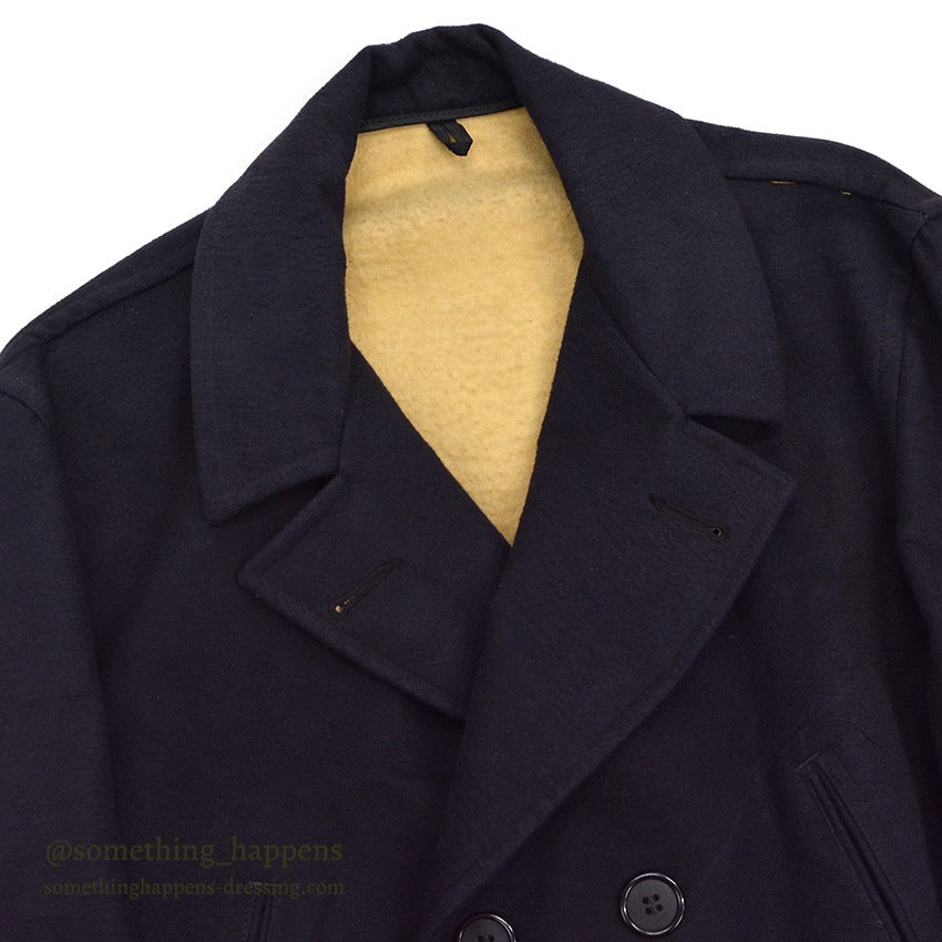 1930's DEADSTOCK MONTGOMERY WARD DOUBLE BREASTED MOLESKIN JACKET... 42