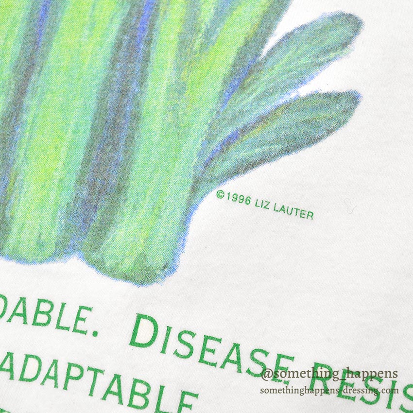 1990's HANES BROCCOLI EMPEROR HIGH PERFORMER PRINT T-SHIRT ... L