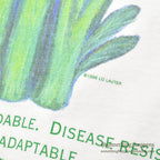 1990's HANES BROCCOLI EMPEROR HIGH PERFORMER PRINT T-SHIRT ... L