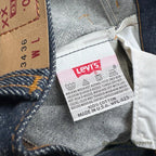 1990's DEADSTOCK Levi's 501 DENIM PANTS / MADE IN USA... W34/L36