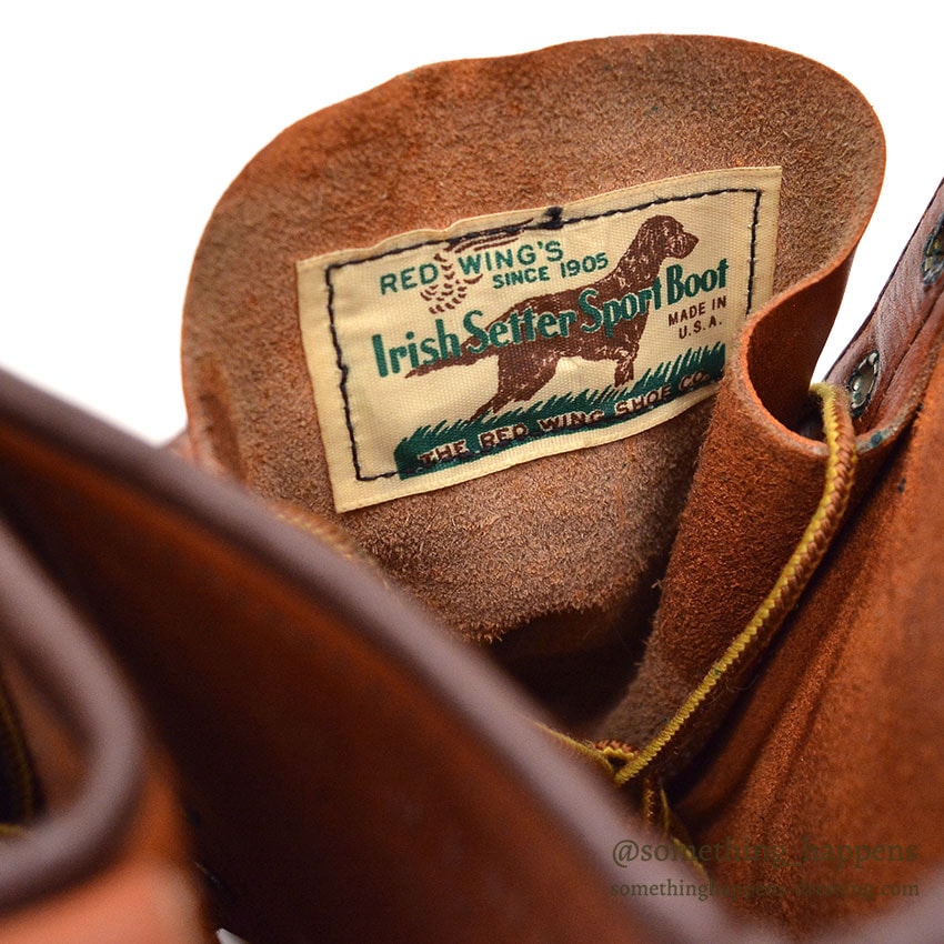 1980's DEADSTOCK RED WING 877 IRISH SETTER...9 1/2C