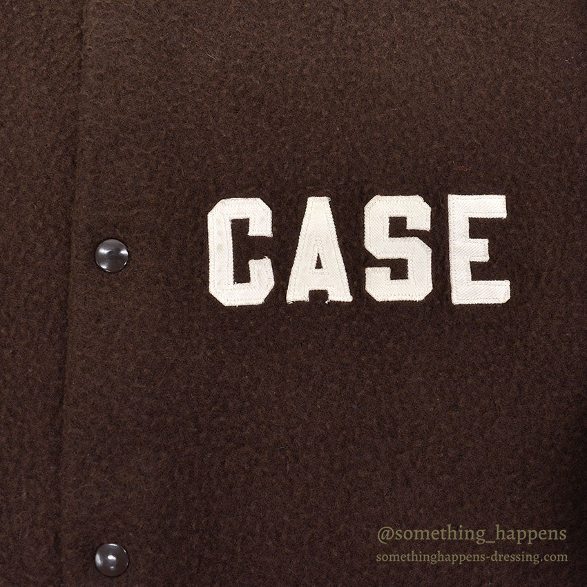 1960's CHAMPION KNITWEAR NYLON PILE WARM-UP JACKET ... L