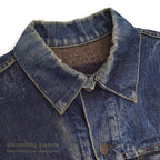 1960's LEVI'S 559 DENIM JACKET / DEEP HONEYCOMBS FADES ...