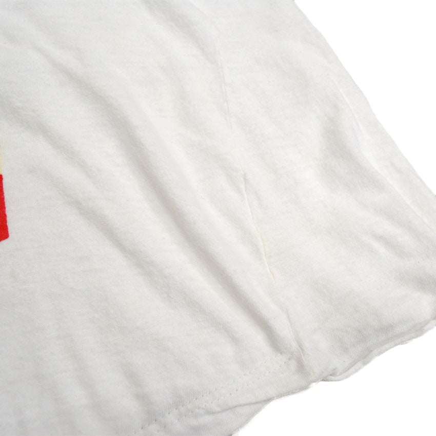 〜90's エチオピア スーベニア 染み込みプリント Tシャツ... XL