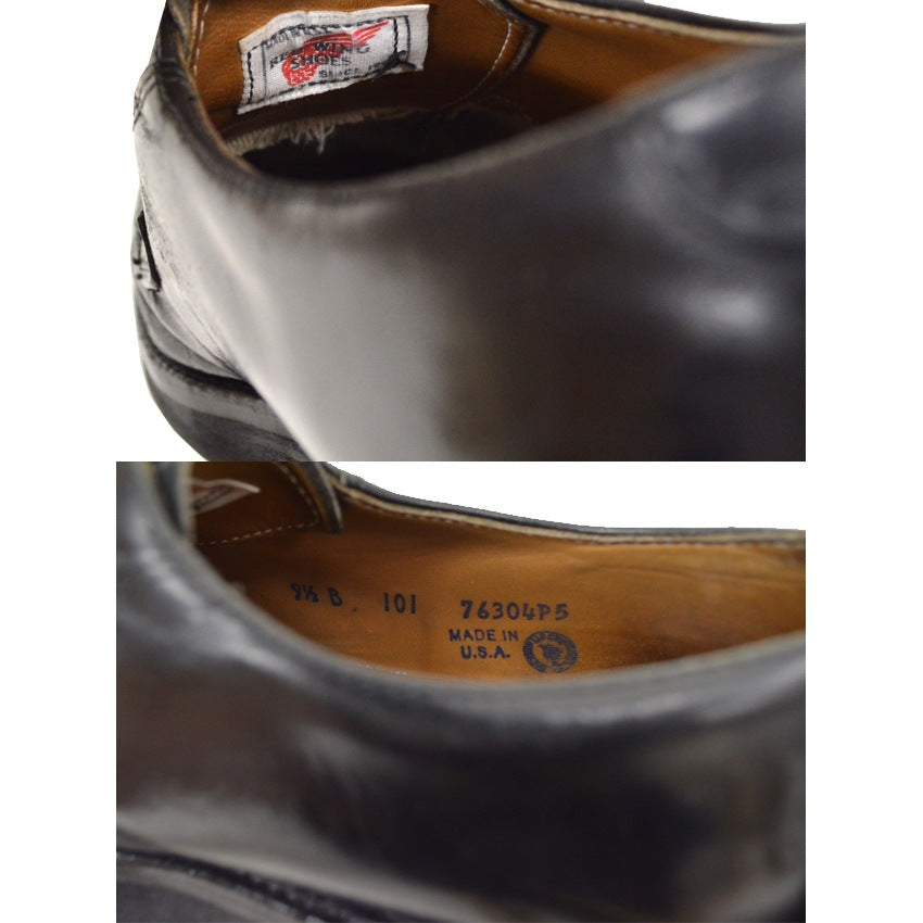80s Red Wing 101 Postman Shoes Black USPS ... 9 1/2B