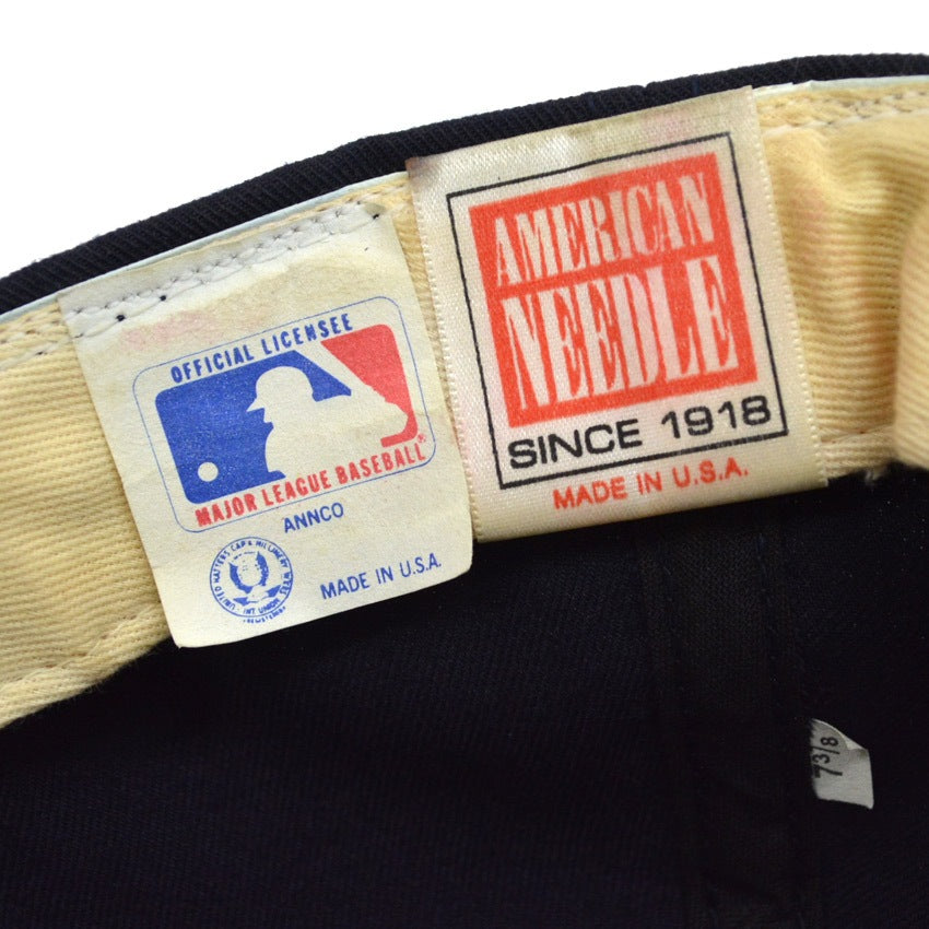 90's AMERICAN NEEDLES 'Chicago Cubs' Baseball Cap... 7 3/8