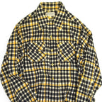 40's TOWNSTAR SPORTSWEAR プリント フランネルシャツ... L