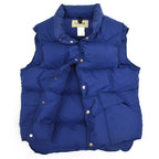 80's LL Bean unbranded snap down vest... M